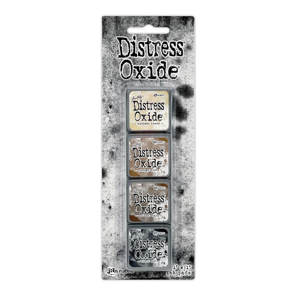Tim Holtz Mini Distress Oxide Ink Pads 4/Pkg - Kit 6